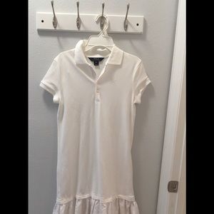 🌐NEW WITHOUT TAGS POLO RALPH LAUREN WHITE DRESS🌐